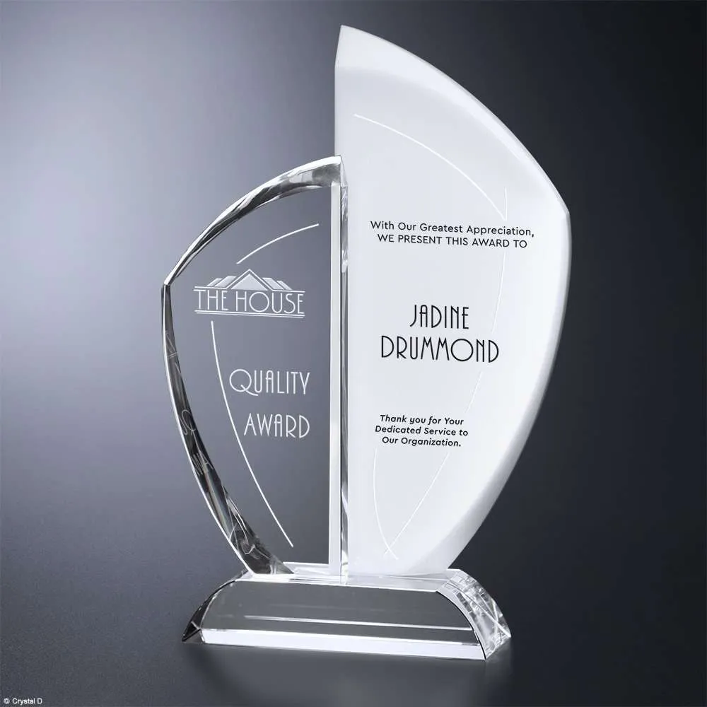 Opal Imperial Crystal Award