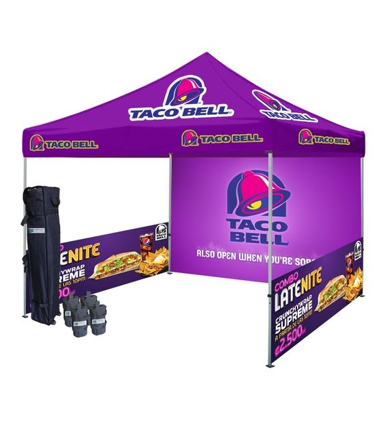 Custom printed Pop Up Tent Instant Space