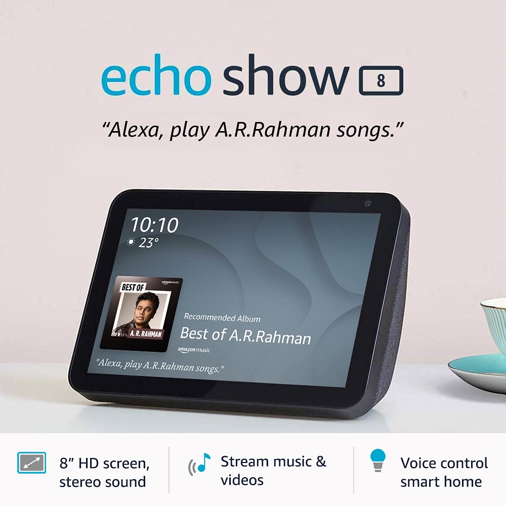 Amazon Echo Show 8 (2nd Gen) - Smart speaker with 8