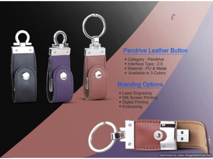 Genuine Leather Magnetic Key Holder With Logo