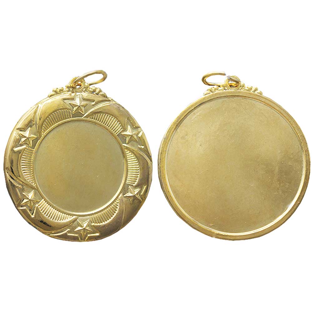 Medal Center disc in Golden Colour