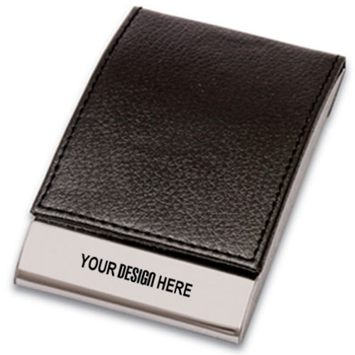 Marshal Wallet Magnetic Business Card - Vertical Flip