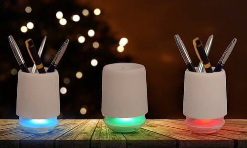 Multifunctional Pen Holder with Bluetooth Speaker - 5W Bluetooth Speaker