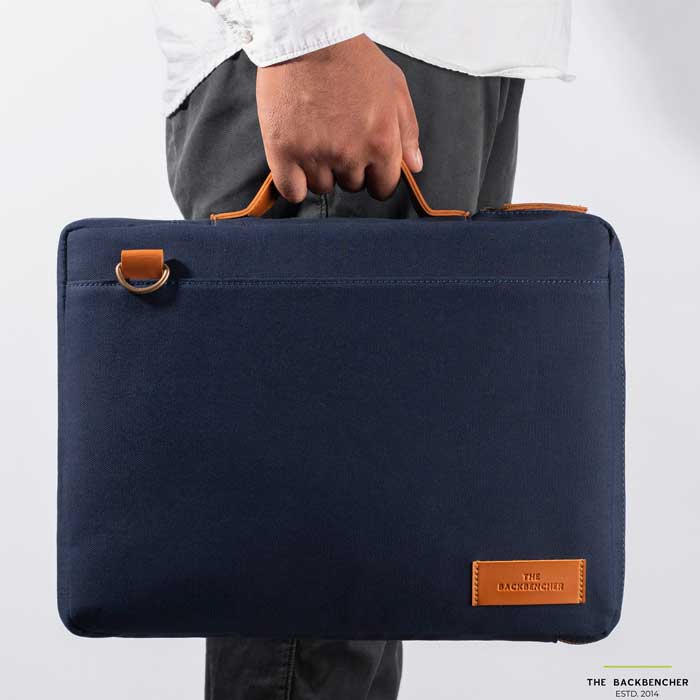 Vegan leather Berlin Laptop Bag