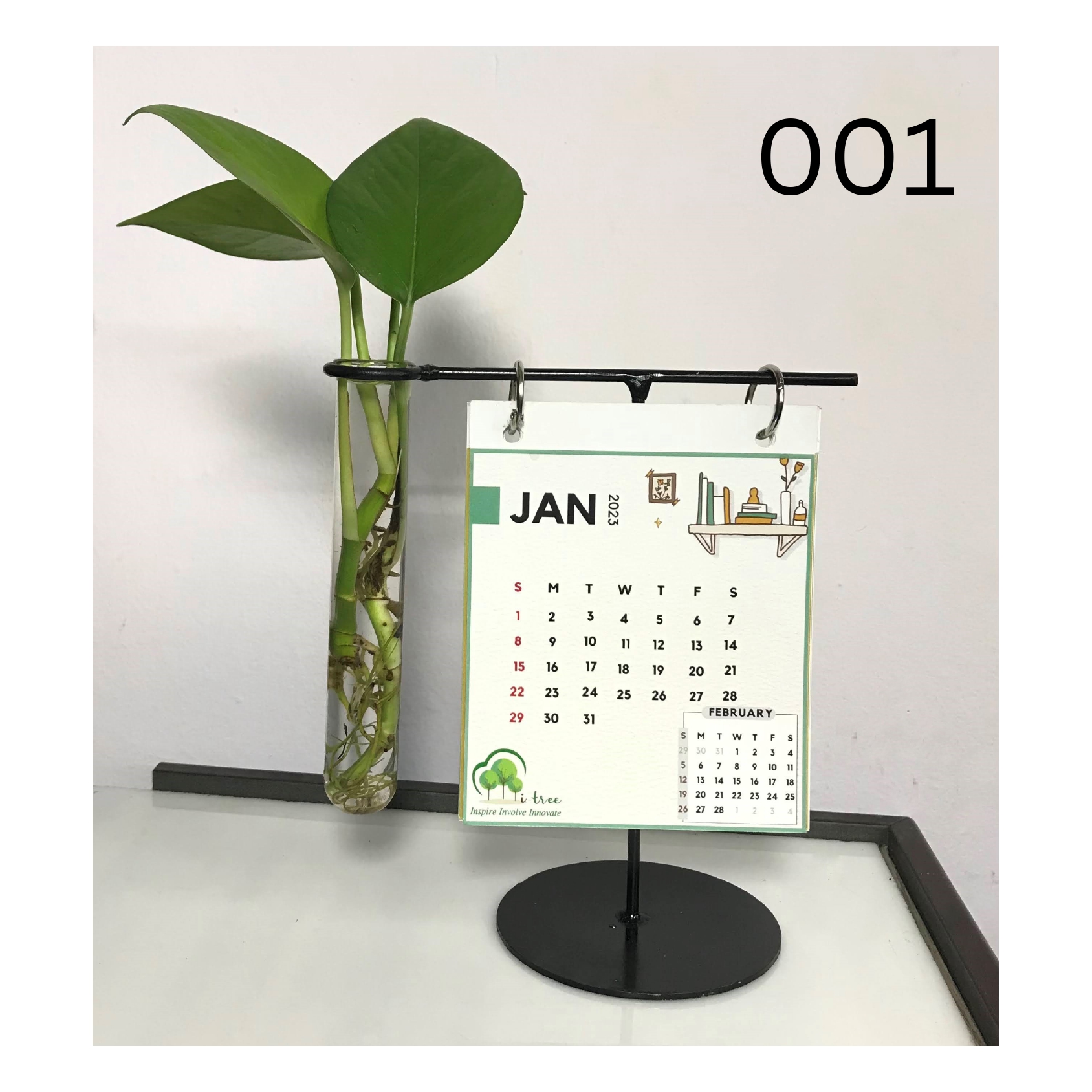 Calendar Photo Frame Planter