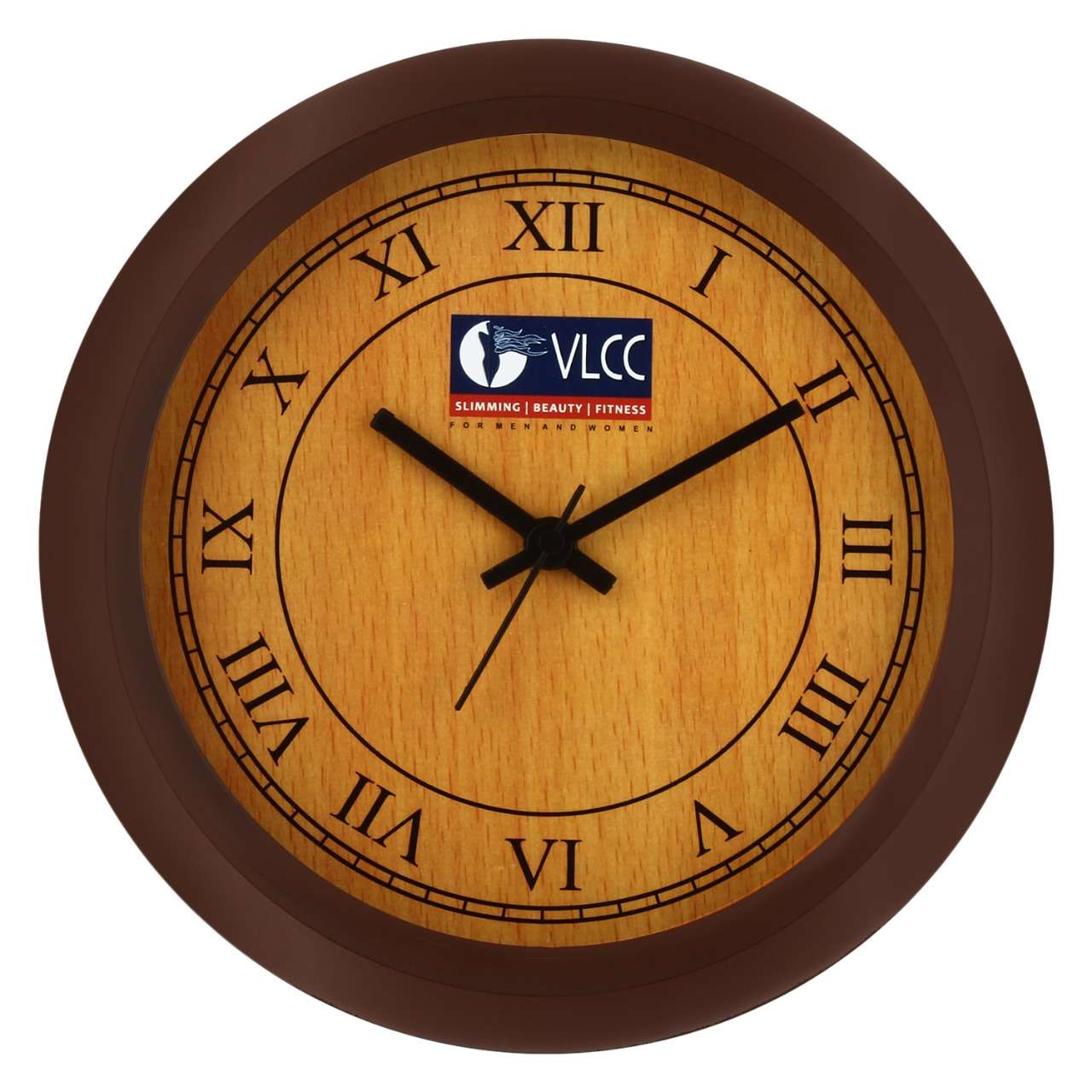 Home Attire Round Plastic Wall Clock