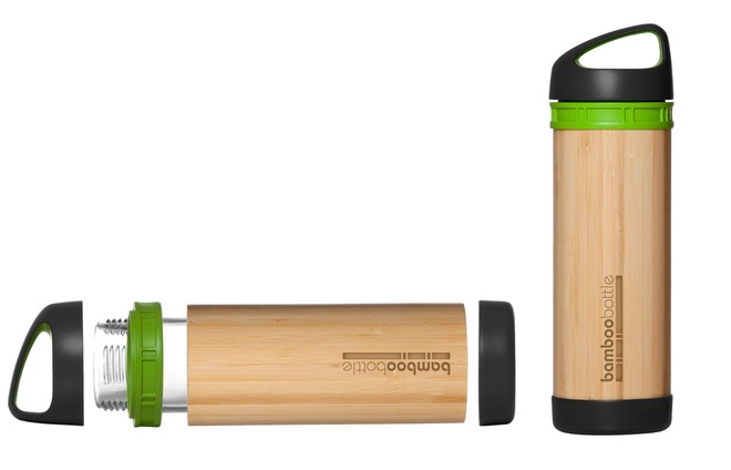 Natural Bamboo & Glass Bottle Capacity: 200 ML