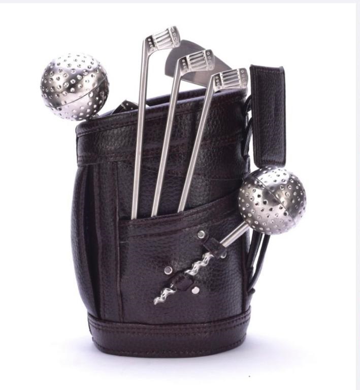 Premium Black Golf Bar set