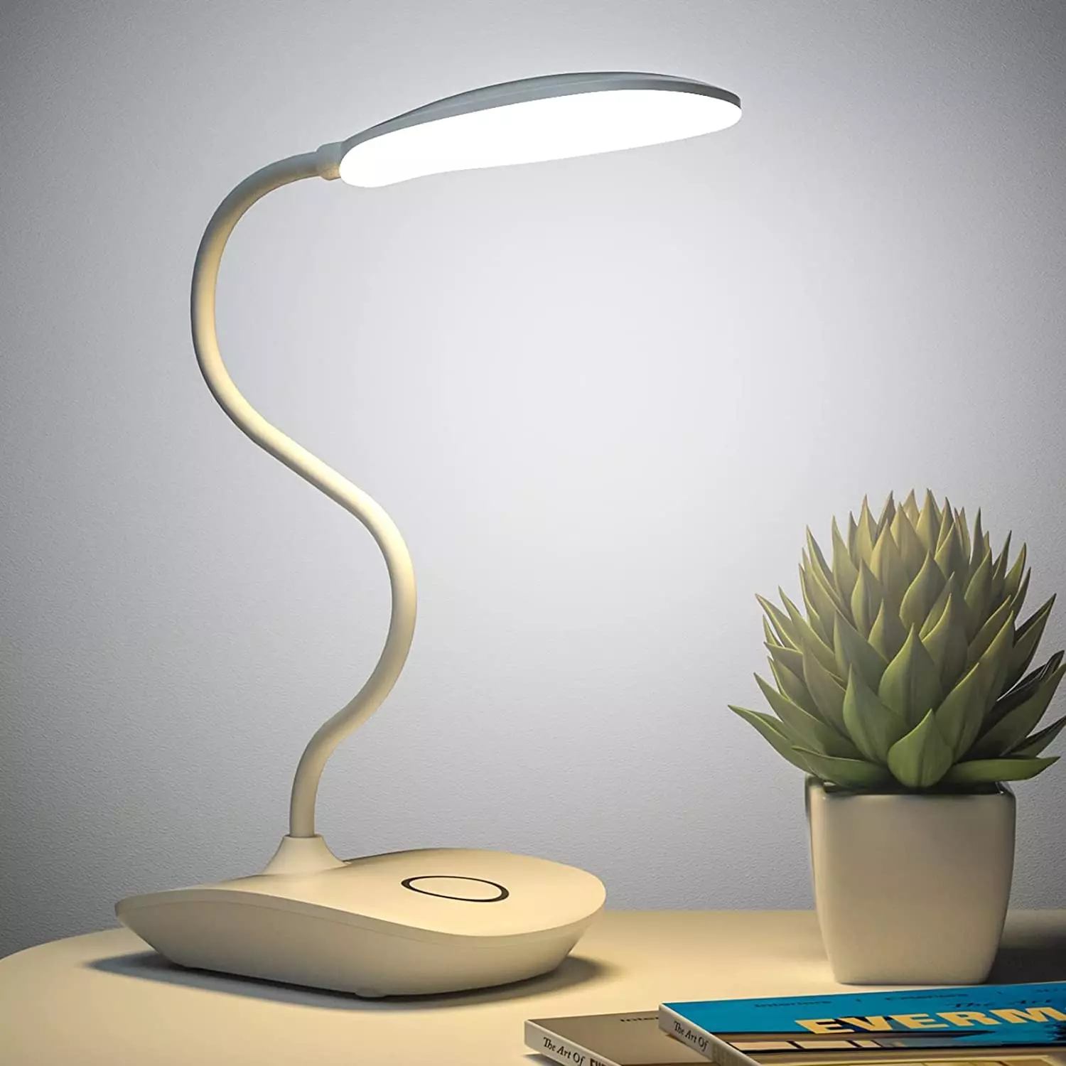 HATHCOCK Battery Operated Table Lamp Touch Control