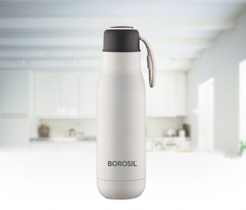 Borosil Rope bottle White