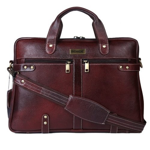BEHIDE Leather Laptop Bag