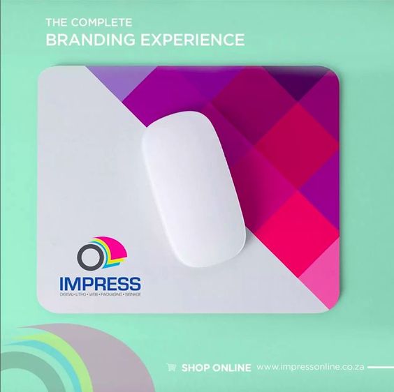 SONKHIYA Creations Feather Printed Mousepad Rubber Base