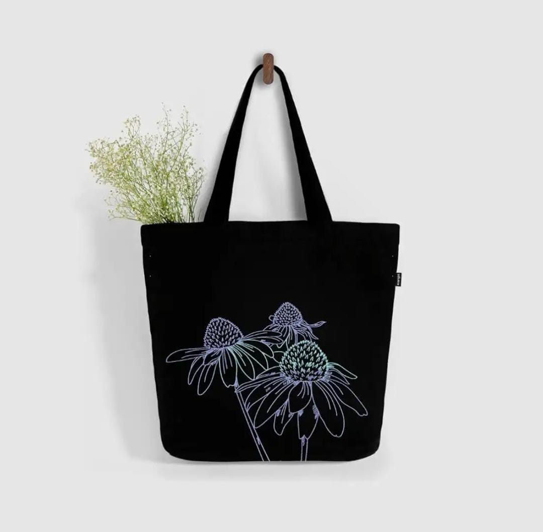 AVAASA Women Embroidered Tote Bag