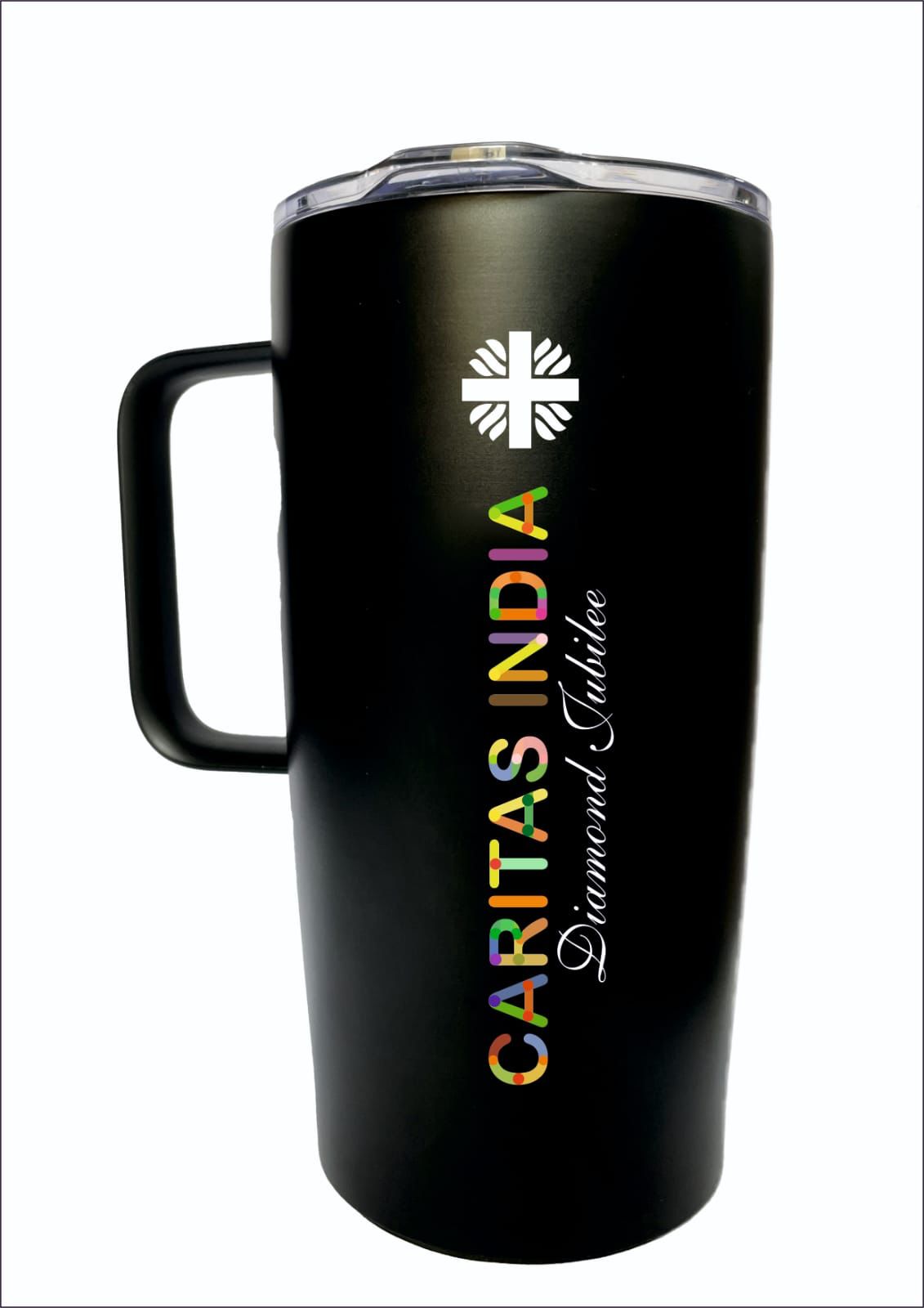 Royal Stainless Steel Vacuum Mug | Capacity 500ml  Black